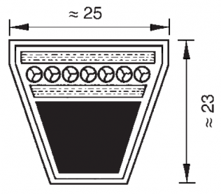 Подшипник Ремни Ремень 8 V 2500 (PHG 8V 2500 (SKF)) по выгодным ценам Клин